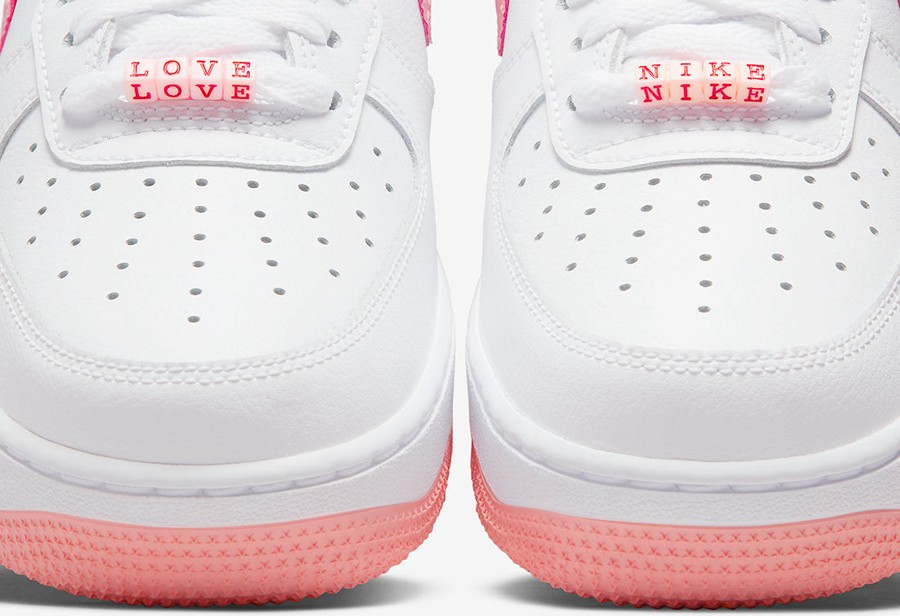 Nike,Air Force 1,Valentine’s D  今年这鞋型又要火了？！全新「情人节」AF1 官图曝光！