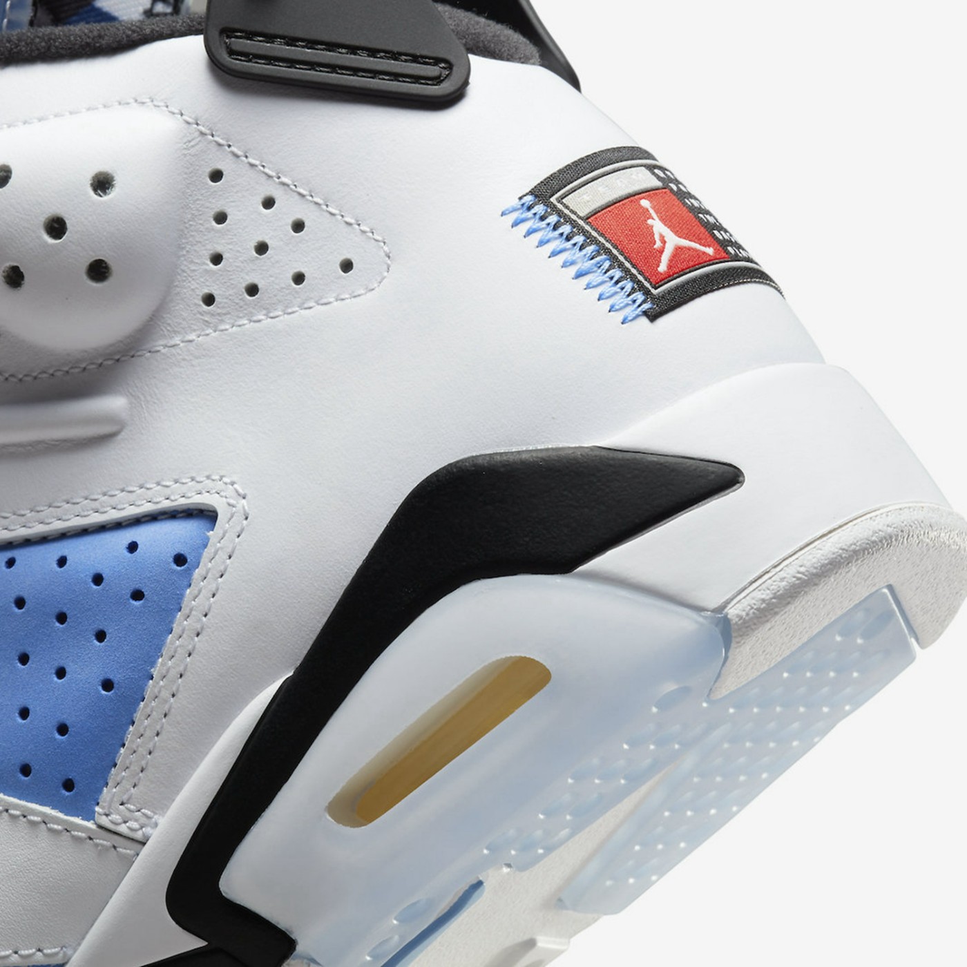 Air Jordan 6,UNC,CT8529-410  还有半个月就发售!北卡蓝 AJ6 官图终于来了!