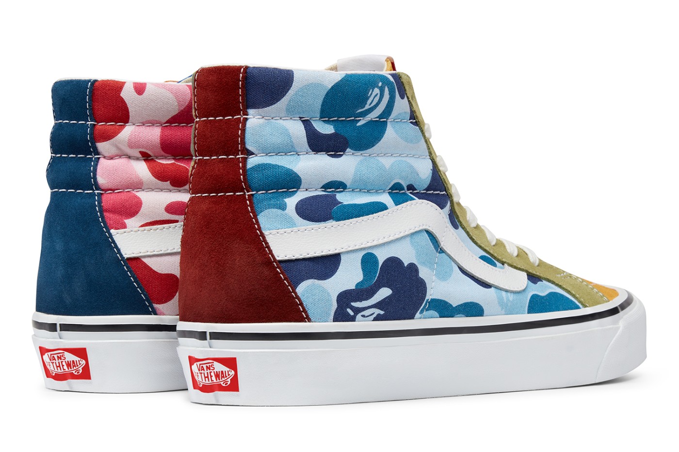 bape,vans,发售  bape x vans 新联名国内发售详情曝光!