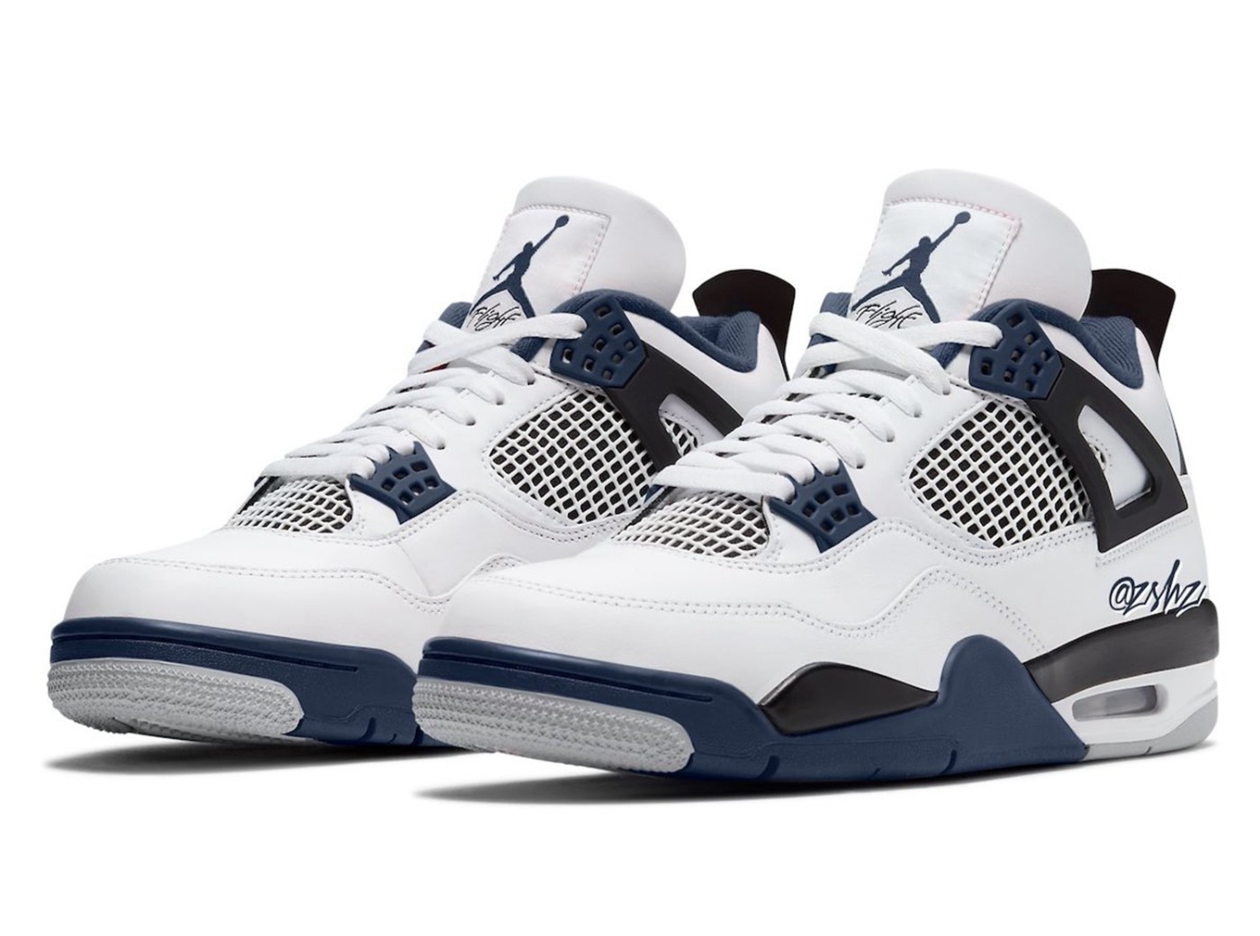 Nike,Air Jordan 4,Midnight Nav  经典午夜蓝回归!全新 Air Jordan 4 发售信息曝光!
