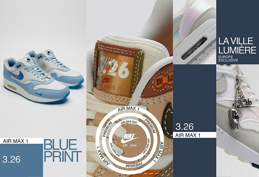 Nike,Air Max 1,DR0448-100,Blue  清爽颜值夏日绝配！全新 Air Max 1 官图来了！