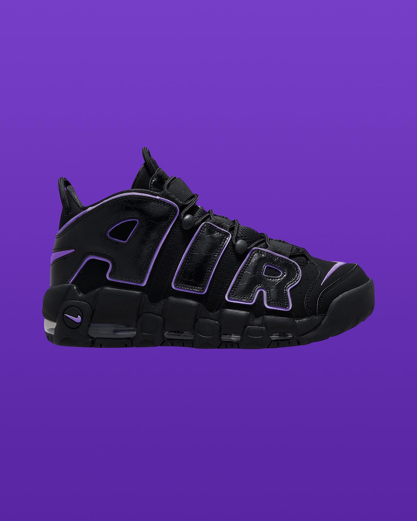 Nike,Air More Uptempo,Lakers  湖人「大 AIR」来了！全新配色 Uptempo 实物首次曝光！