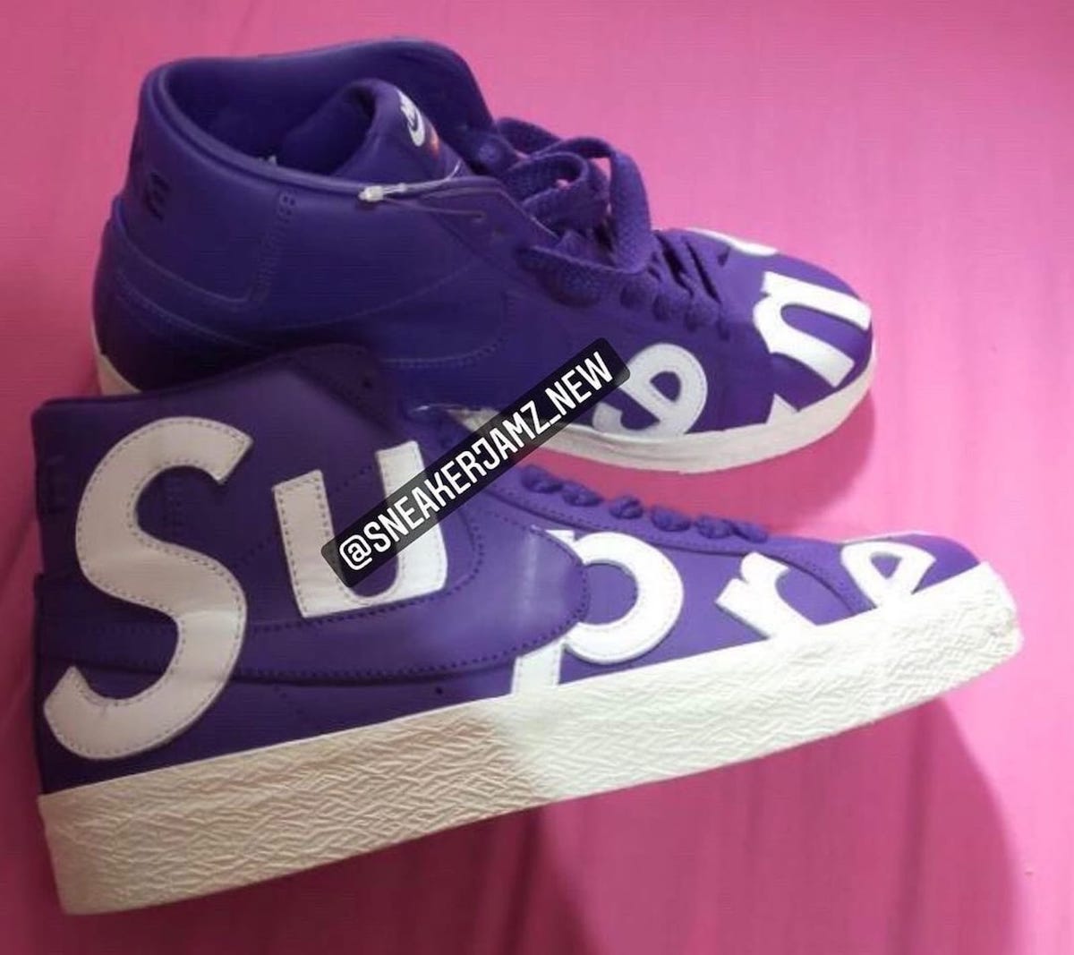 Supreme,Nike,Nike SB,Blazer Mi  实物首次曝光！Supreme x Nike SB 新联名秋季发售！