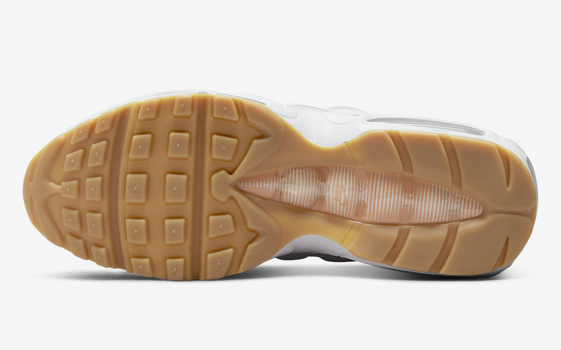 Nike,Air Max 95,DM0011-100,Pur  干净素雅灰白渐变!全新 Air Max 95 官图曝光!