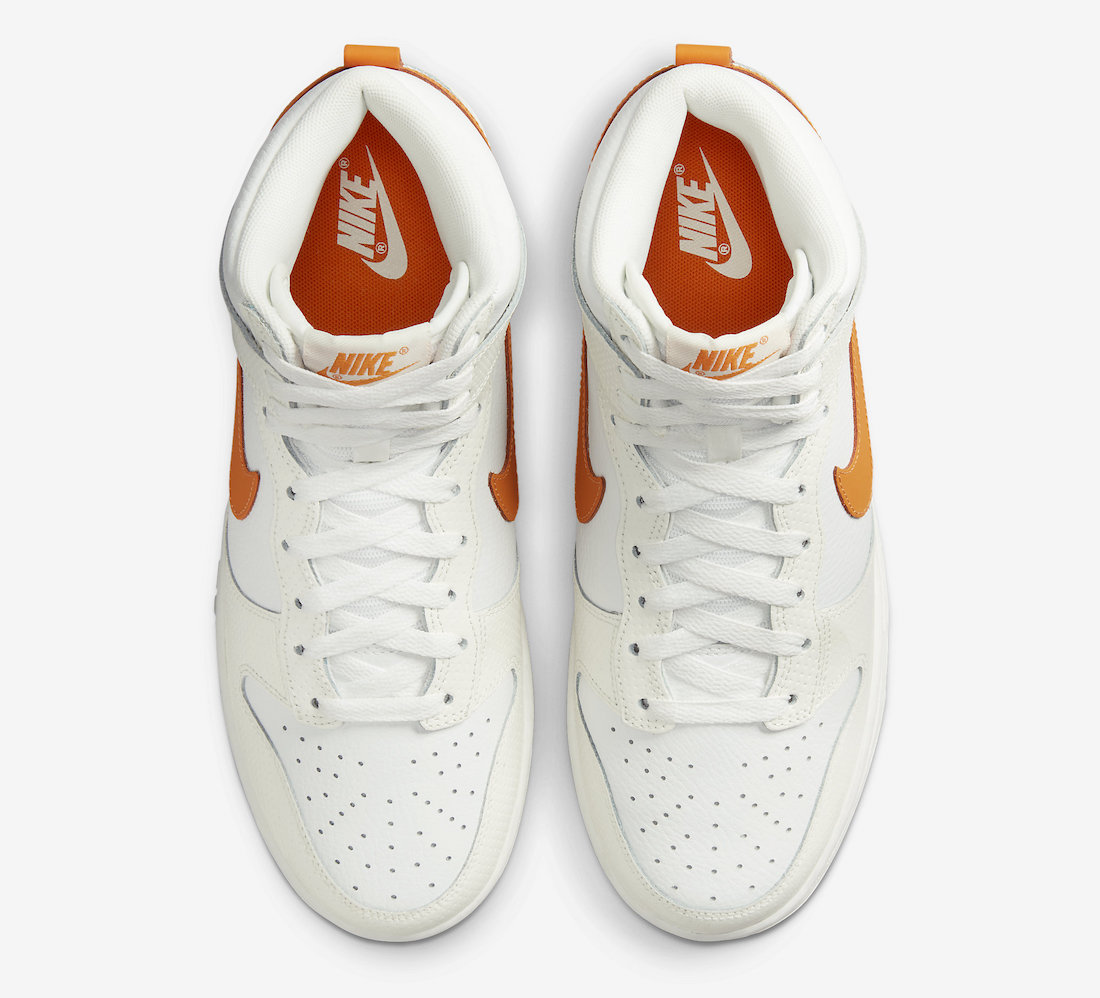 Nike,Dunk High,DV6986-100 清新活力米白橙钩!全新 Dunk Hi 官图曝光! Nike,Dunk High,DV6986-100 清新活力米白橙钩!全新 Dunk Hi 官图曝光!