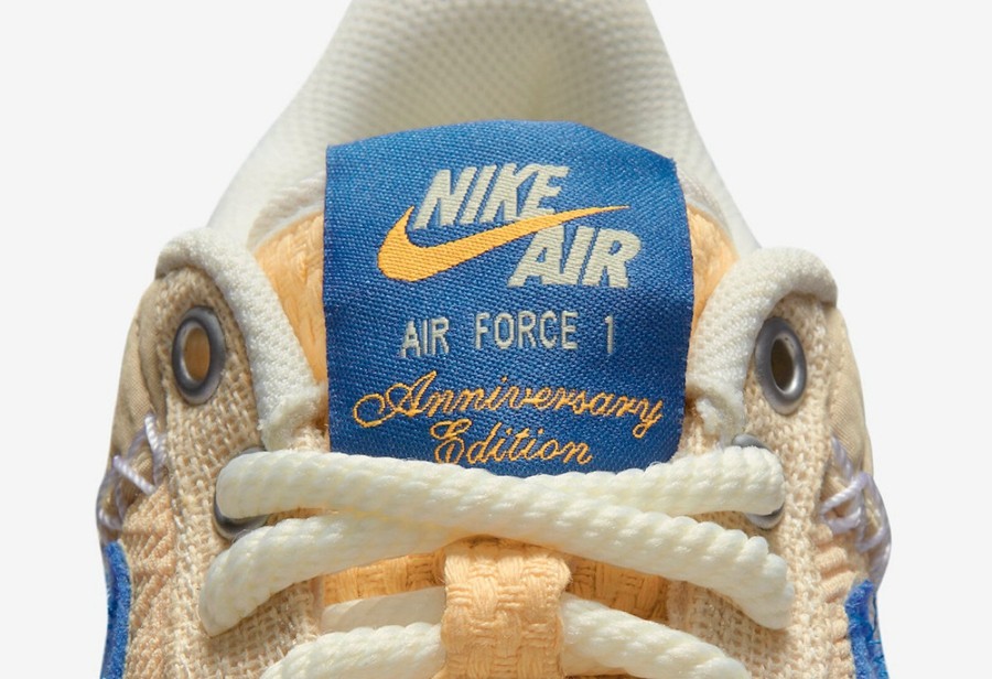 Nike,Air Force 1 Low,Los Angel  鞋面刺绣真精致！新配色 AF1 细节多到数不清！