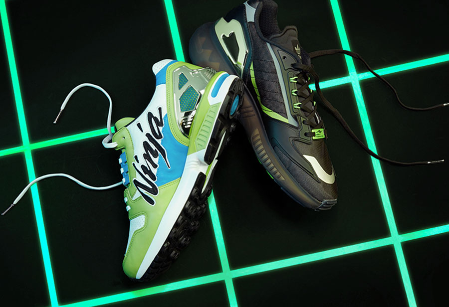 adidas,Kawasaki,ZX 5K Boost,ZX  摩托车联名鞋真没见过！全新 adidas x 川崎球鞋即将发售！