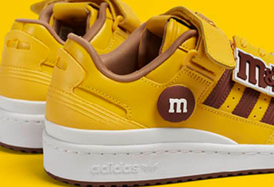 M&M’s,Forum 84 Low,adidas Orig  把「巧克力豆」穿脚上！全新阿迪联名 M&M’s 鞋款即将发售！