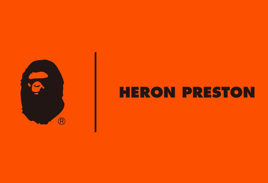 Bape,Heron Preston  Bape 最新联名系列正式发布！发售日期刚刚确定！