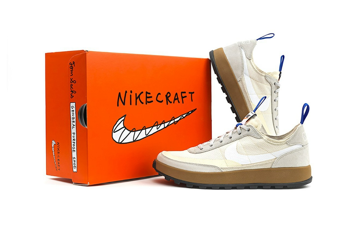 Tom Sachs,Nike,Craft General P  「火星鞋 4.0」新配色实物上脚！网友：国区有机会吗...