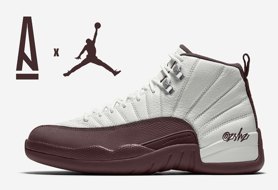 A Ma Maniére,Air Jordan 12,AJ1 下半年最期待的联名鞋!AMM x AJ12 实物首次曝光! A Ma Maniére,Air Jordan 12,AJ1 下半年最期待的联名鞋!AMM x AJ12 实物首次曝光!