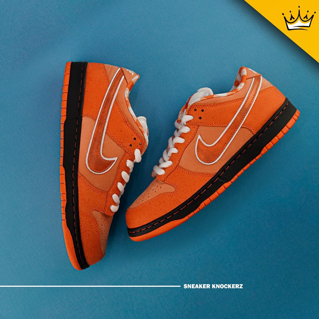 Concepts,Nike,SB Dunk Low,Oran  上次市价万元！「橙龙虾」Dunk SB 最新实物美图曝光！