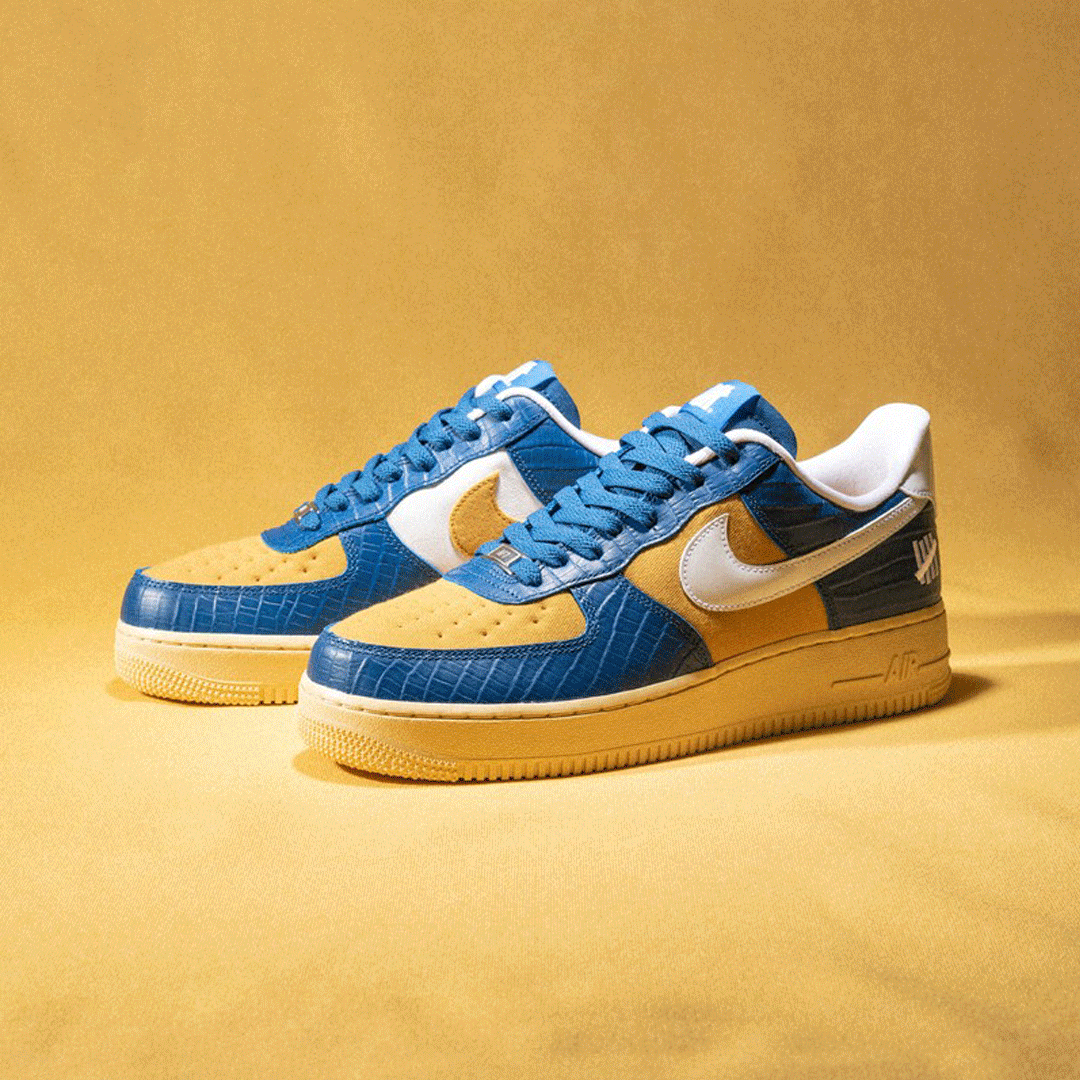 UNDEFEATED,Nike,Air Force 1 Lo   今年 UNDFTD x AF1 又有新配色！变化真不小！