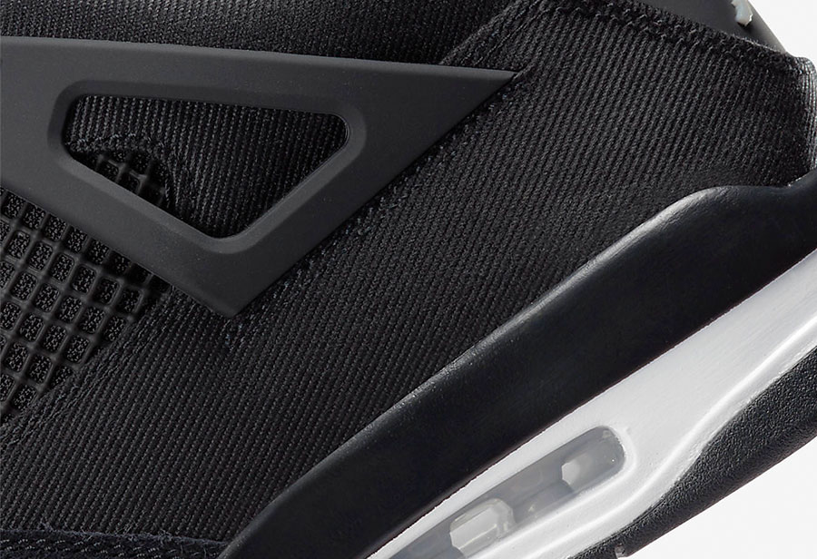 Air Jordan 4,Black Canvas,DH71  天价平替「小阿姆」AJ4 发售日期确定！今年必入款 +1！