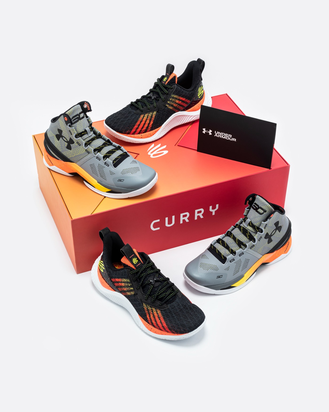 Curry 2,Flow 10,Curry,Under Ar  库里「最新签名鞋」终于来了！还有特殊礼盒！