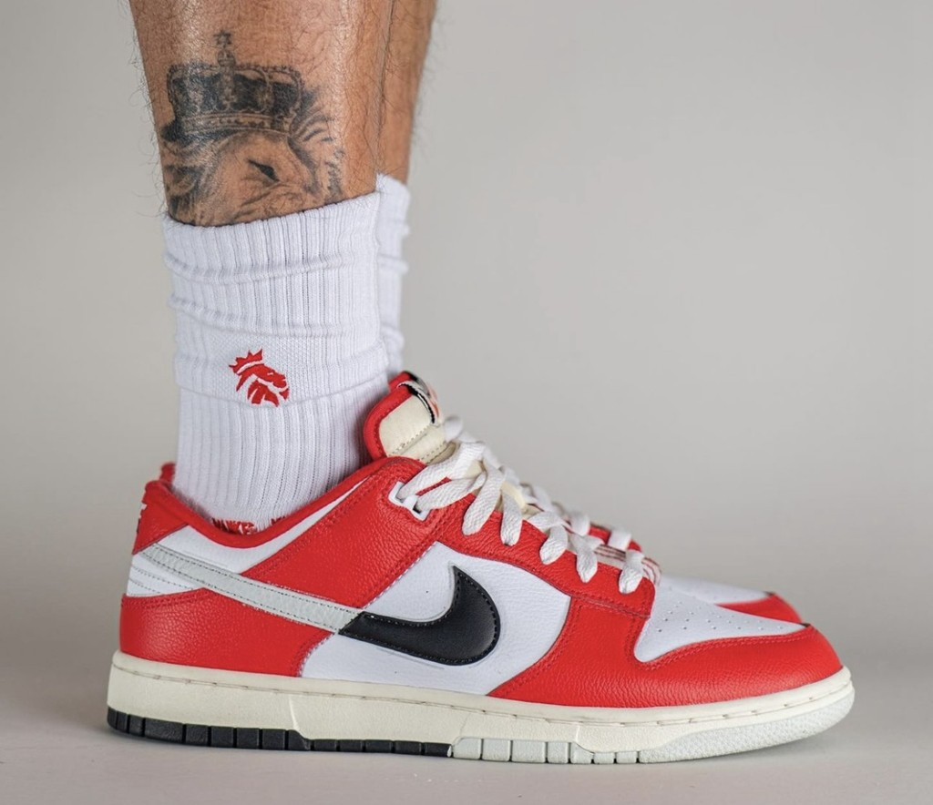Nike,Dunk Low,Chicago Split,DZ 「芝加哥」Dunk 实物上脚曝光!网友:有内味儿了! Nike,Dunk Low,Chicago Split,DZ 「芝加哥」Dunk 实物上脚曝光!网友:有内味儿了!