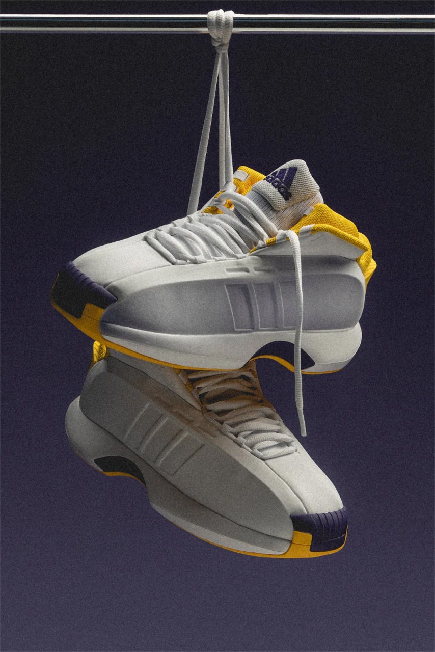 adidas,Crazy 1,Lakers Home  这双科比「湖人战靴」终于复刻！发售进入倒计时！