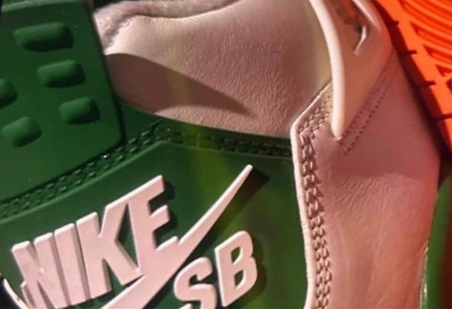 Nike,SB,Air Jordan 4,Pine Gree  实物首次曝光！Nike SB x AJ4 发售日期确定！