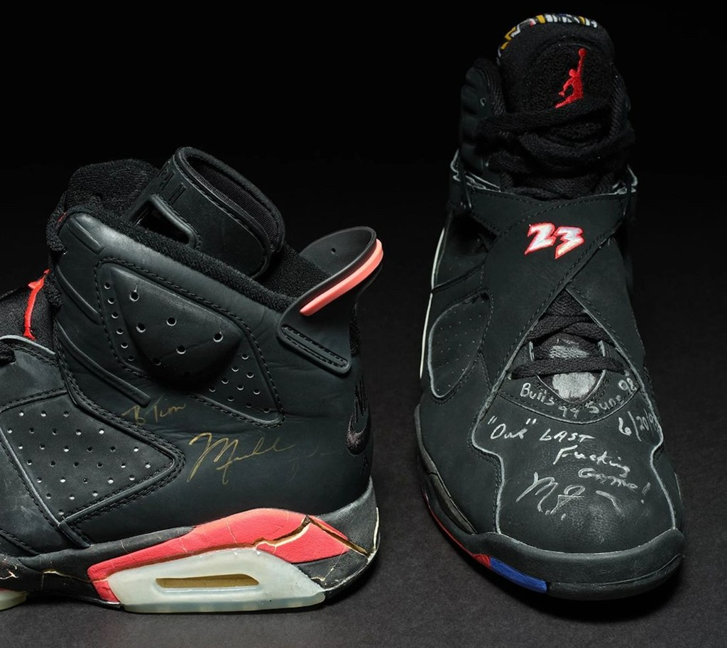Air Jordan 6,Air Jordan 7,Air 绝世珍宝!乔丹亲穿亲签「六冠王」战靴集体亮相! Air Jordan 6,Air Jordan 7,Air 绝世珍宝!乔丹亲穿亲签「六冠王」战靴集体亮相!