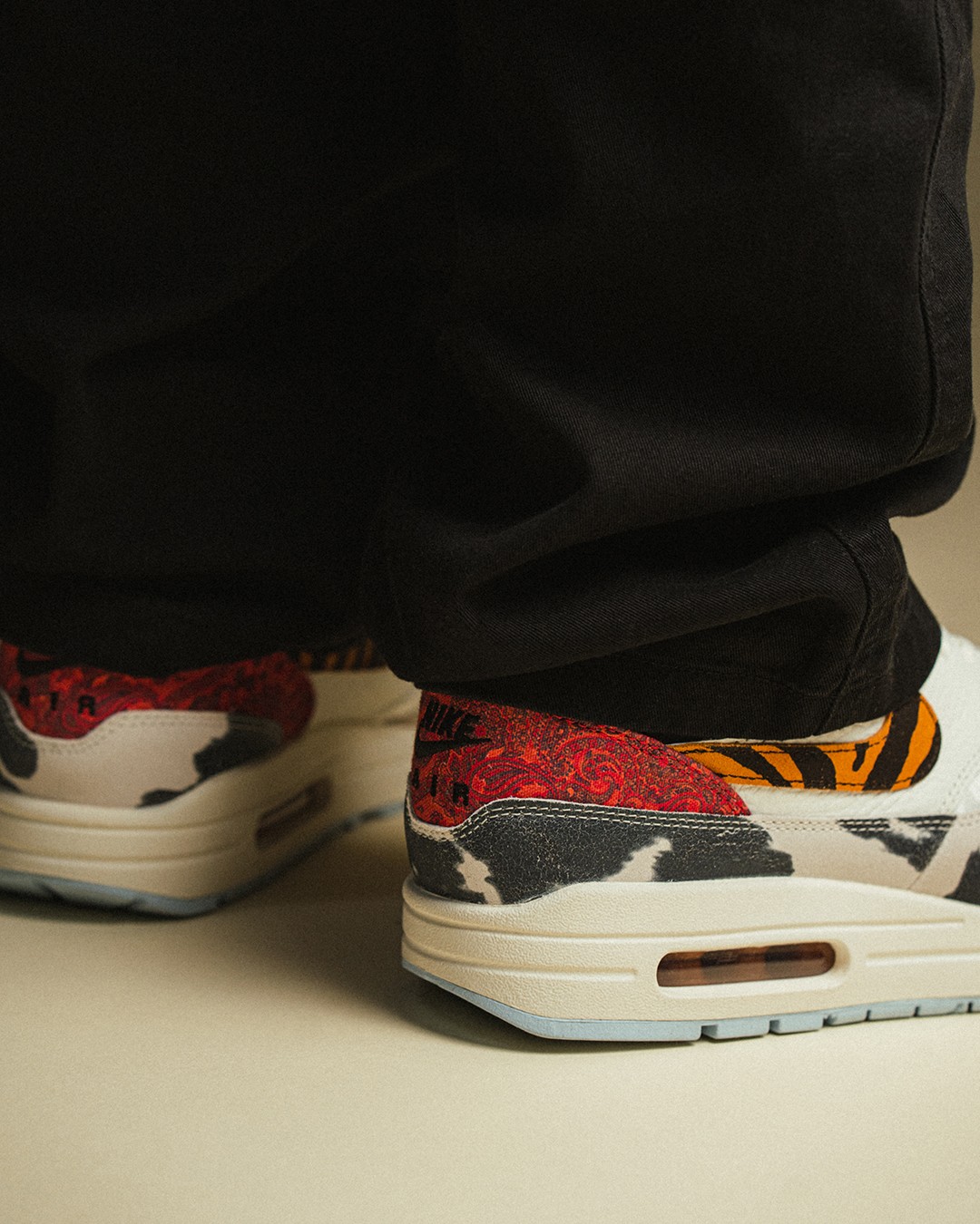 Nike,Air 规格超高!「兽纹」Air Max 1 上脚太帅了! Nike,Air 规格超高!「兽纹」Air Max 1 上脚太帅了!