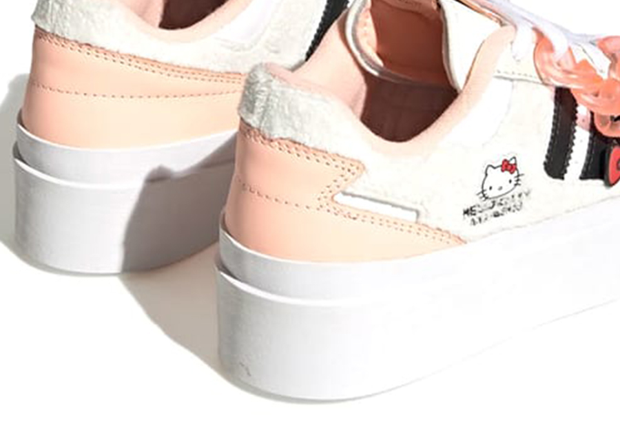 Hello Kitty,adidas Forum Boneg  Hello Kitty 新联名太可爱了！网友：期待小姐姐上脚！