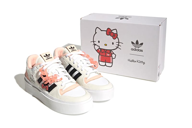Hello Kitty,adidas Forum Boneg  Hello Kitty 新联名太可爱了！网友：期待小姐姐上脚！