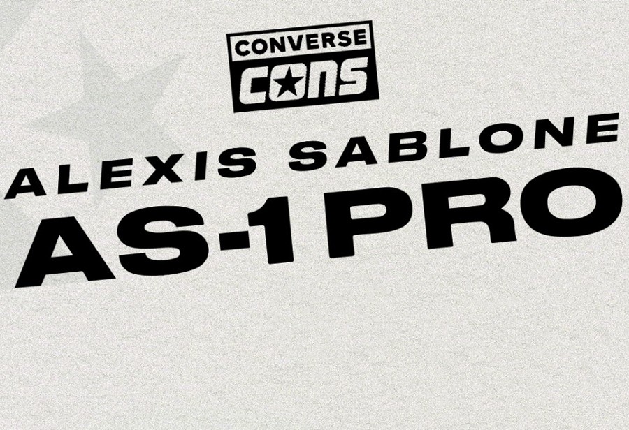 Converse,AS1Pro,Alexis Sablone  突发！今年下一双「签名鞋」定了！原来长这样！