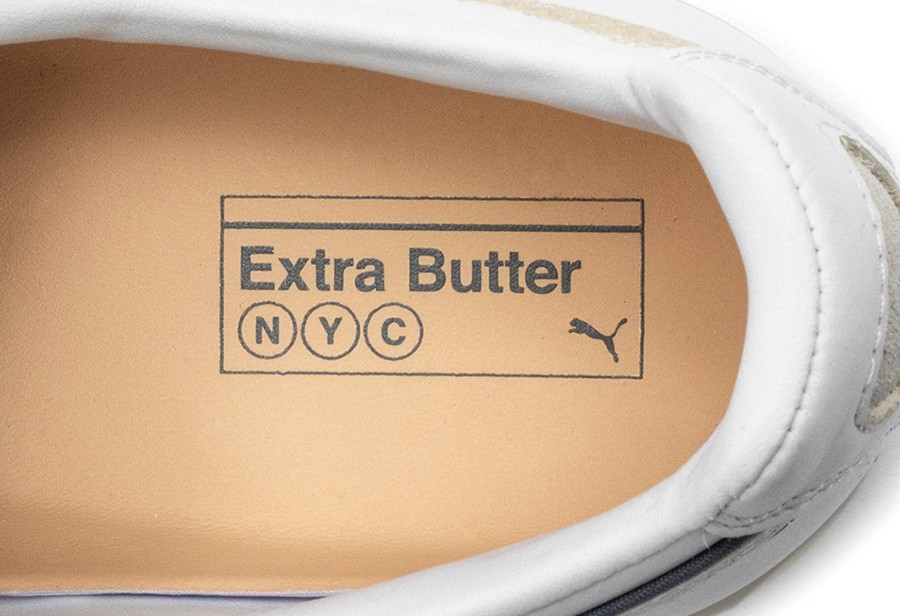 Extra Butter,PUMA,Clyde,392450  清新小白鞋装扮！PUMA 全新联名悄悄上架！