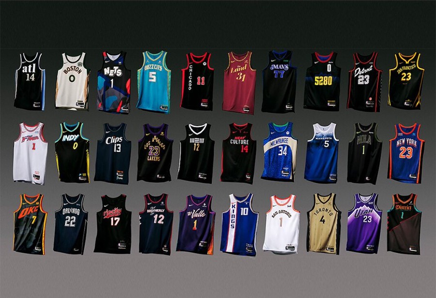 NBA,球衣  新赛季 NBA「城市版球衣」发布！网友：这很难评 …