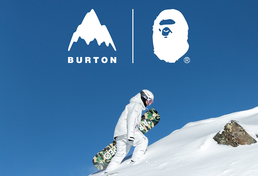 BAPE®,BURTON  滑雪玩家别错过！BAPE® x BURTON 全新联名周末亮相！