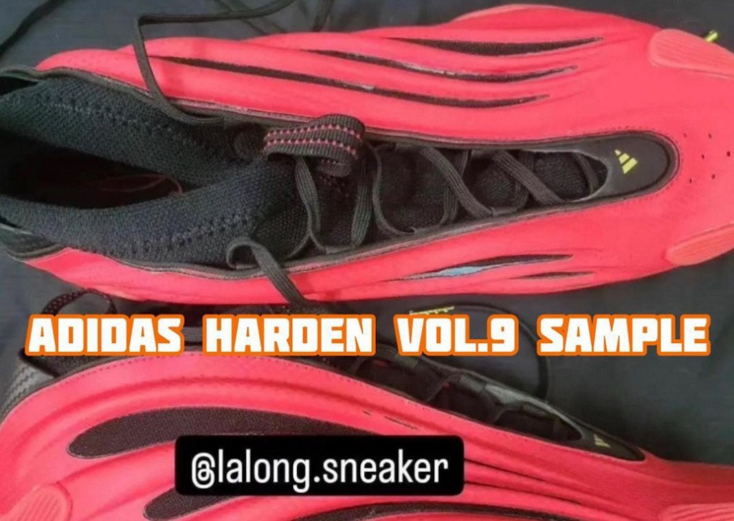 adidas Harden Vol. 9  突发！「哈登 9」提前泄露！越来越抽象了…