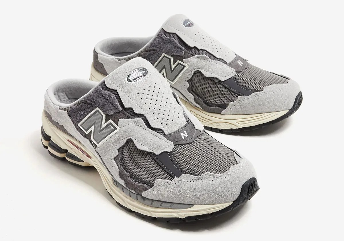NB,New Balance,2002R Mule,Prot  NB「云雨灰」新鞋曝光！更适合夏天穿了！