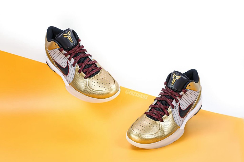 Nike,Kobe 4 Protro,Gold Medal,  今夏必入！金牌 Kobe 4 最新美图来了！