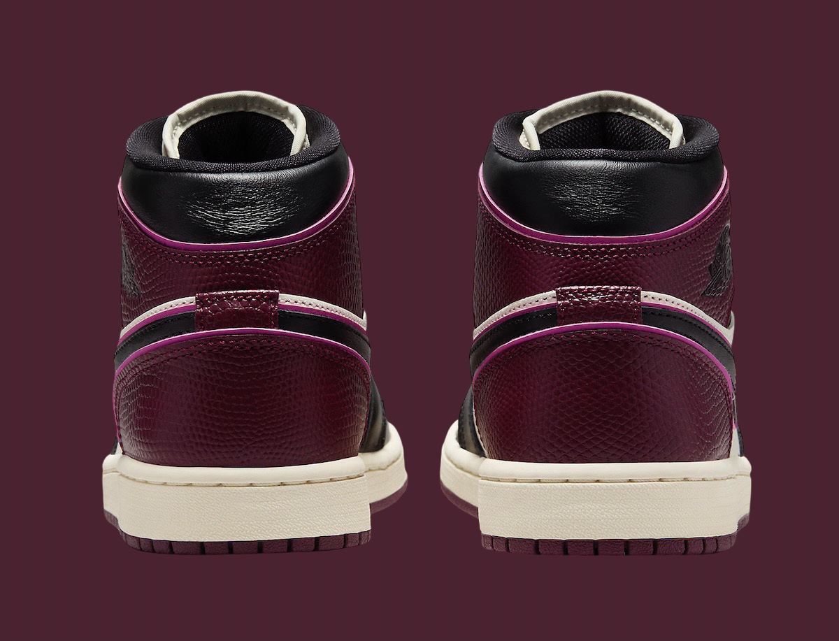 Air Jordan 1 Mid,Bordeaux,FQ78 优雅的「波尔多」AJ1 又来了!这细节瞅着真不一般… Air Jordan 1 Mid,Bordeaux,FQ78 优雅的「波尔多」AJ1 又来了!这细节瞅着真不一般…