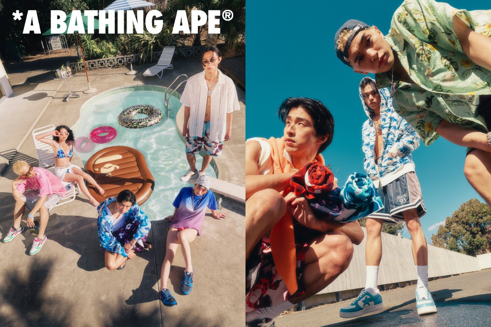 A BATHING APE®,BAPE,RAVE VIBES 泳池派对!BAPE® 发布夏日系列新品! A BATHING APE®,BAPE,RAVE VIBES 泳池派对!BAPE® 发布夏日系列新品!