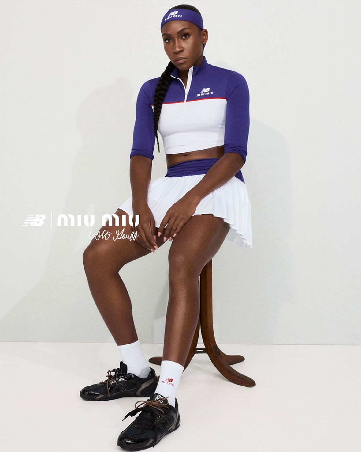 Miu Miu,New Balance,Coco Gauff Miu Miu 新联名亮相赛场!是这个鞋型! Miu Miu,New Balance,Coco Gauff Miu Miu 新联名亮相赛场!是这个鞋型!