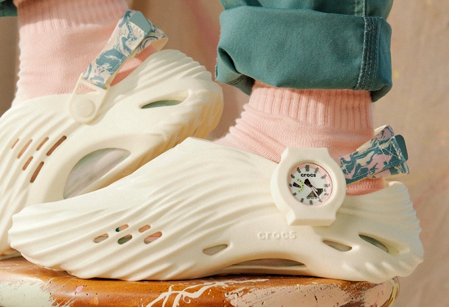 Crocs,G-SHOCK 洞洞鞋跟 G-SHOCK 联名了!套装有点酷! Crocs,G-SHOCK 洞洞鞋跟 G-SHOCK 联名了!套装有点酷!