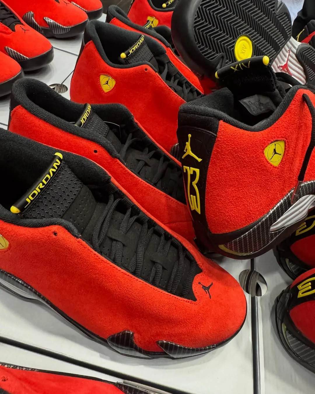 AJ,Air Jordan 14,Ferrari,IF501 时隔 11 年!法拉利 AJ14 确认回归! AJ,Air Jordan 14,Ferrari,IF501 时隔 11 年!法拉利 AJ14 确认回归!