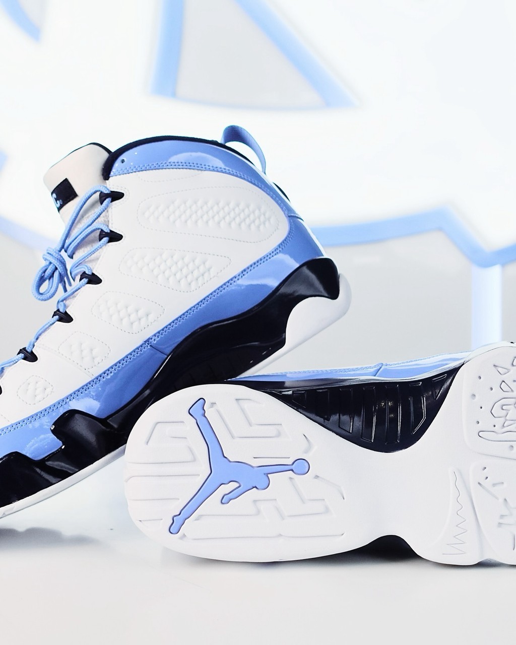 Air Jordan 9,UNC,PE,北卡 官方亲晒!北卡 x AJ 太美了! Air Jordan 9,UNC,PE,北卡 官方亲晒!北卡 x AJ 太美了!