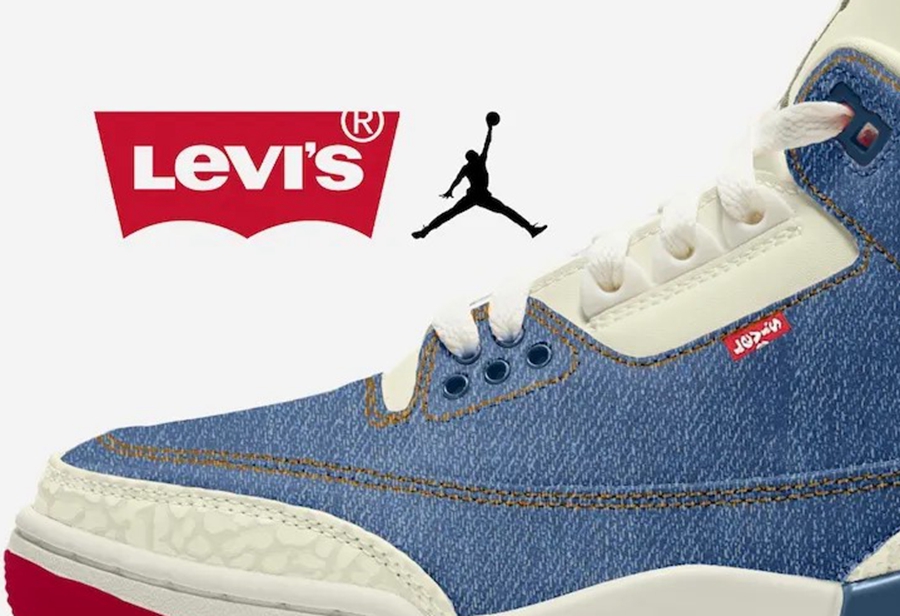 Levi's,Air Jordan 3,IH7959-400 突发!多双「Levi's x Jordan 新鞋」泄露!日期是... Levi's,Air Jordan 3,IH7959-400 突发!多双「Levi's x Jordan 新鞋」泄露!日期是...
