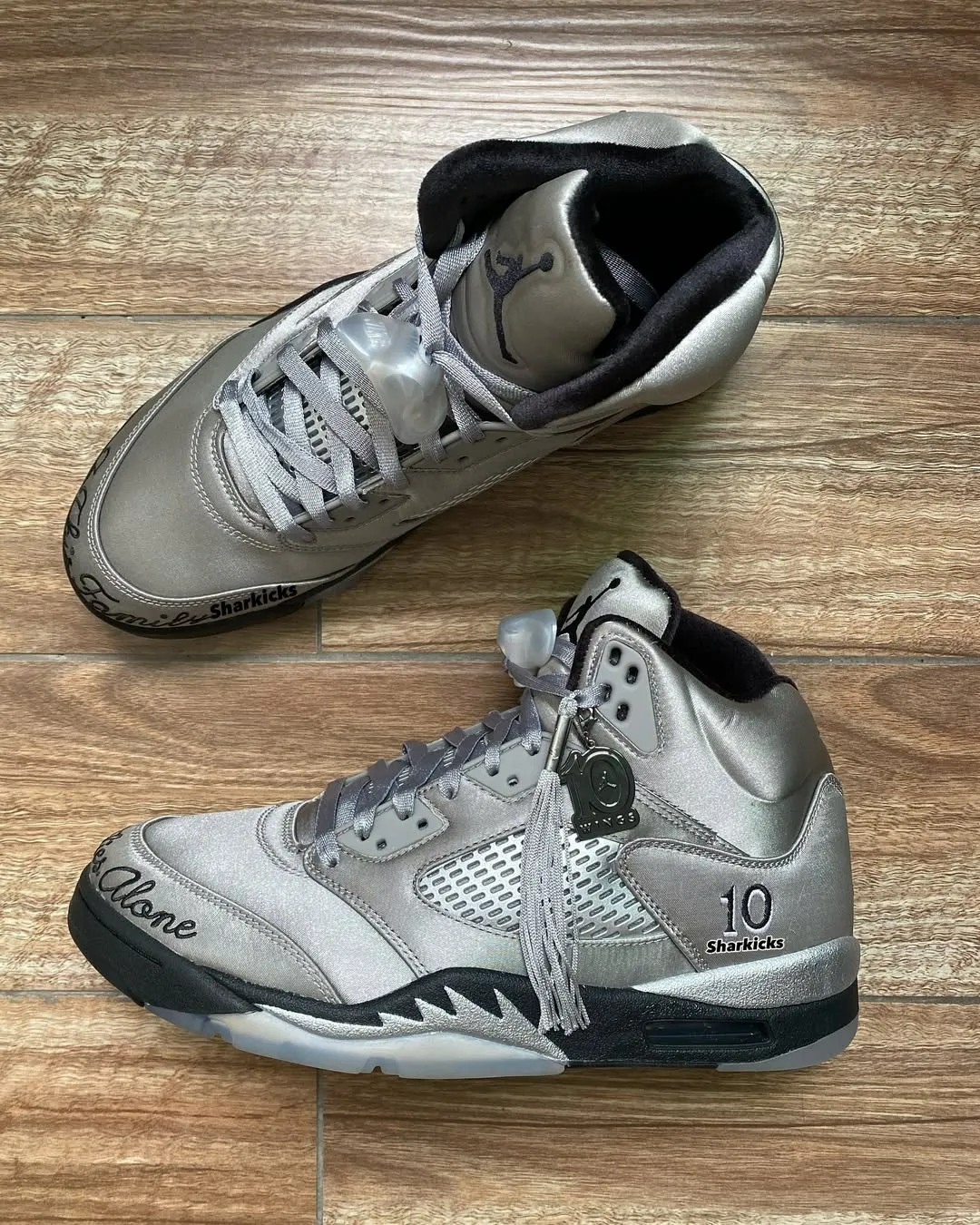 AJ,Air Jordan 5,Wings,IO2038-0 丝绸鞋面!AJ5 “Wings” 最新实物来了! AJ,Air Jordan 5,Wings,IO2038-0 丝绸鞋面!AJ5 “Wings” 最新实物来了!