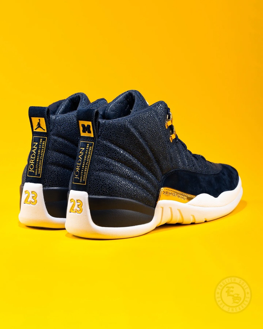 Air Jordan 12 PE,AJ12,密歇根,PE 这几年「规格最高」的 AJ 惊现网络!看完太种草了! Air Jordan 12 PE,AJ12,密歇根,PE 这几年「规格最高」的 AJ 惊现网络!看完太种草了!