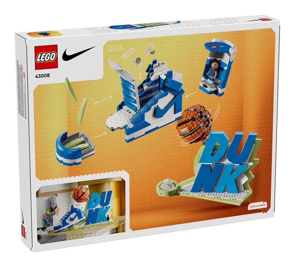 LEGO,乐高,Nike,Dunk 梦幻联动!LEGO x Nike 官宣!还有联名 Dunk 积木套装! LEGO,乐高,Nike,Dunk 梦幻联动!LEGO x Nike 官宣!还有联名 Dunk 积木套装!