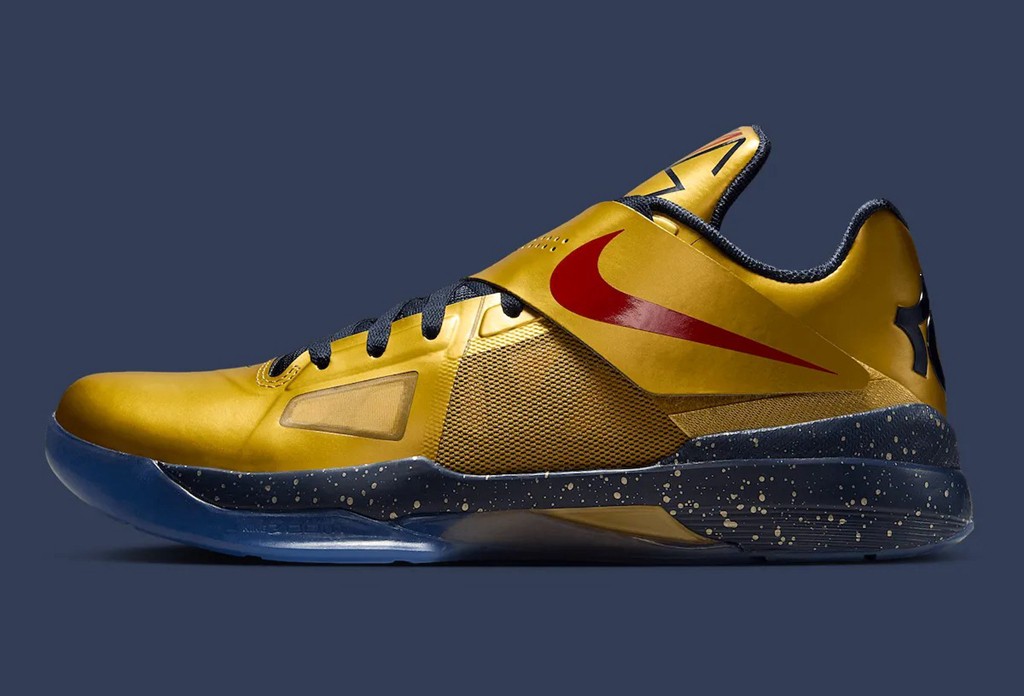 Nike,KD4,Gold Medal,IB3554-700 元年市价 3000+!金牌 KD4 官图来了! Nike,KD4,Gold Medal,IB3554-700 元年市价 3000+!金牌 KD4 官图来了!