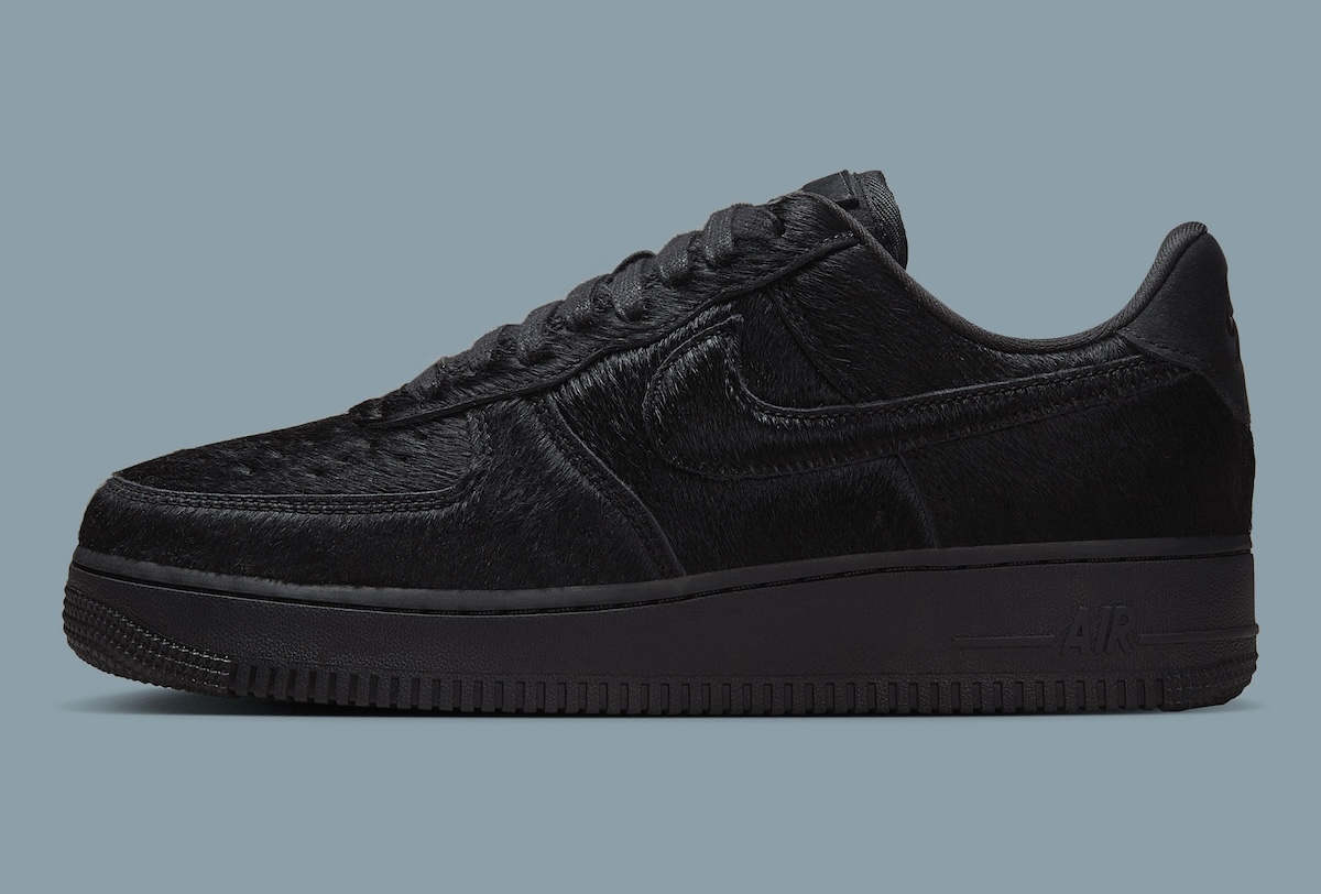 Nike,Air Force 1 Low,Black Pon 独特马毛材质!奢华版 AF1 如何? Nike,Air Force 1 Low,Black Pon 独特马毛材质!奢华版 AF1 如何?