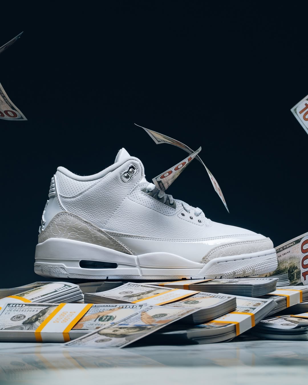 CT8532-111,Pure Money,Air Jord 溢价不少!「纯白 AJ3」目前的市价是... CT8532-111,Pure Money,Air Jord 溢价不少!「纯白 AJ3」目前的市价是...