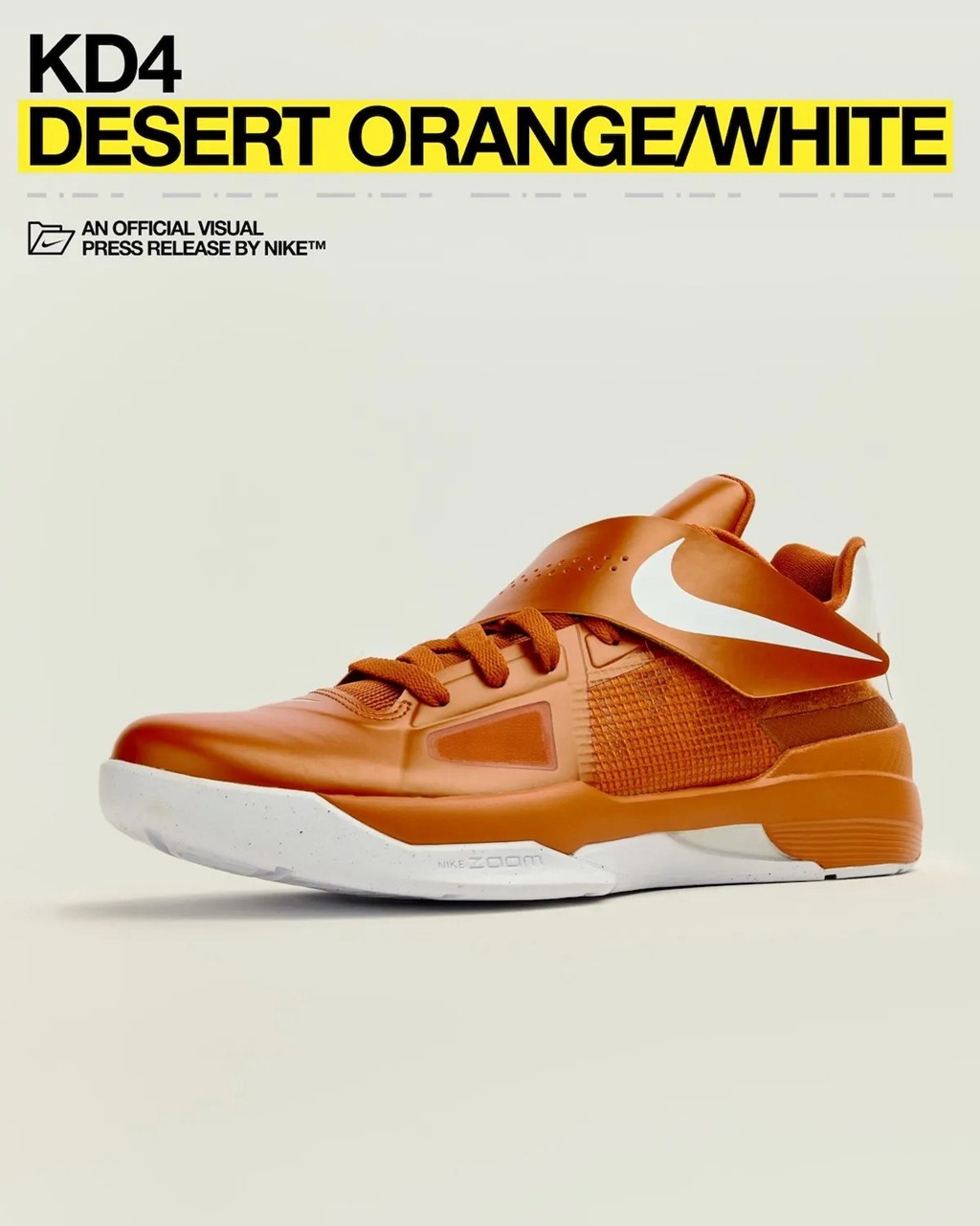 Nike,KD4,Texas,IB3555-800 市价¥3000+!这双「元年 KD」回归! Nike,KD4,Texas,IB3555-800 市价¥3000+!这双「元年 KD」回归!