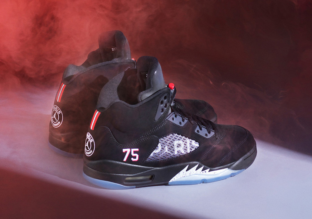 PSG,巴黎圣日耳曼,Air Jordan 5,AJ5,HQ 今年「大巴黎 AJ 联名」实物曝光!看着够高级! PSG,巴黎圣日耳曼,Air Jordan 5,AJ5,HQ 今年「大巴黎 AJ 联名」实物曝光!看着够高级!