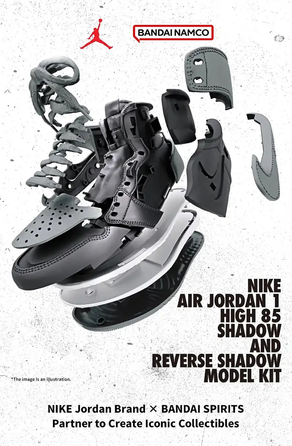 Air Jordan 1,万代,拼装 梦幻联动!万代「拼装 AJ1」提前泄露! Air Jordan 1,万代,拼装 梦幻联动!万代「拼装 AJ1」提前泄露!