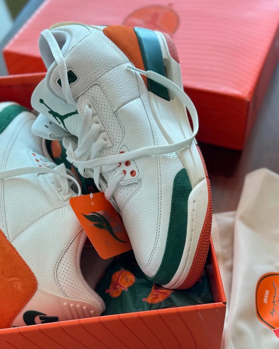 IF4491-100,Miami,Air Jordan 3, 天价联名制造机!SoleFly x AJ3 长这样! IF4491-100,Miami,Air Jordan 3, 天价联名制造机!SoleFly x AJ3 长这样!